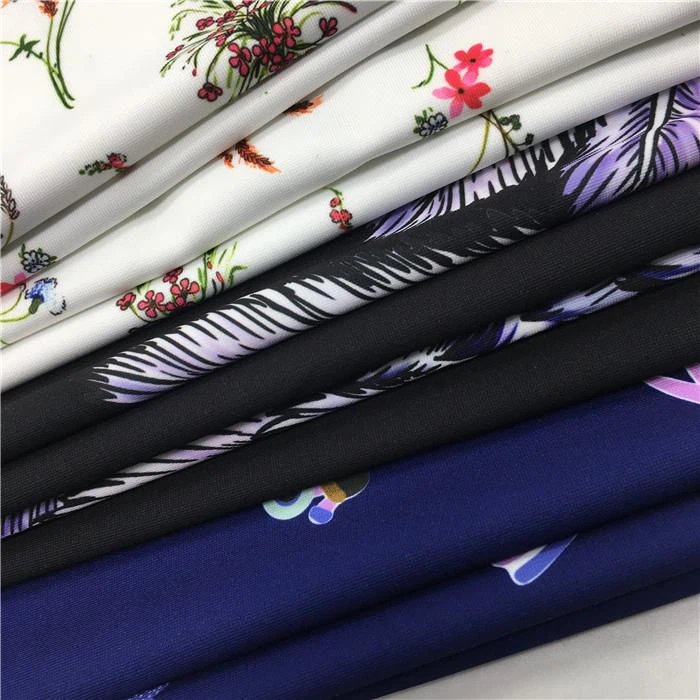 الطباعة الرقمية بالجملة بونتي النسيج بسط مع التصميم الخاص بك